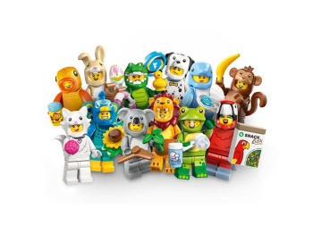 LEGO 71051 Minifigures Seria 28 Zwierzęta Komplet 12 minifigurek
