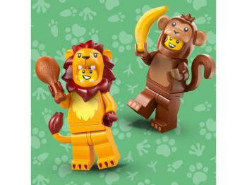 LEGO 71051 Minifigures Seria 28 Zwierzęta Komplet 12 minifigurek