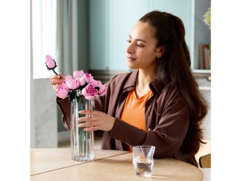 LEGO 10374 Botanicals Bukiet różowych róż