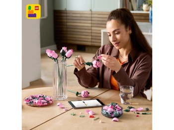 LEGO 10374 Botanicals Bukiet różowych róż