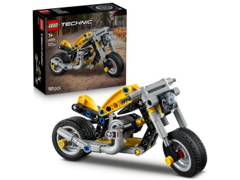 42225 Żółty motocykl