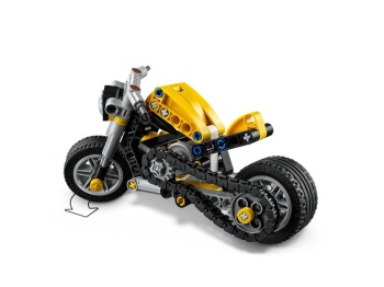42225 Żółty motocykl