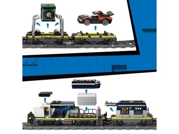 LEGO 60508 City Napad na policyjny pociąg