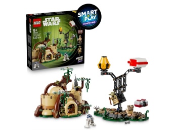 LEGO 75422 STAR WARS SMART Play: Chatka Yody i szkolenie Jedi