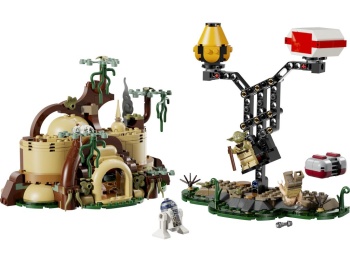 LEGO 75422 STAR WARS SMART Play: Chatka Yody i szkolenie Jedi