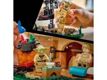 LEGO 75422 STAR WARS SMART Play: Chatka Yody i szkolenie Jedi