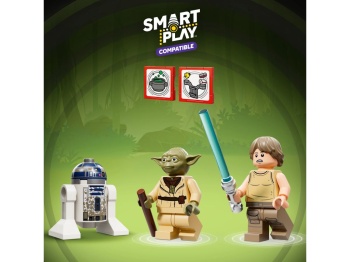 LEGO 75422 STAR WARS SMART Play: Chatka Yody i szkolenie Jedi