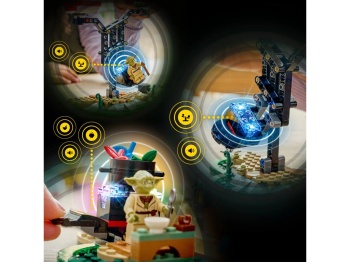 LEGO 75422 STAR WARS SMART Play: Chatka Yody i szkolenie Jedi