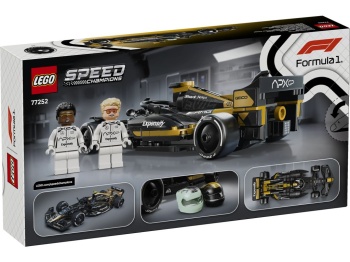 LEGO 77252 Speed Champions F1: film — APXGP Team Race Car