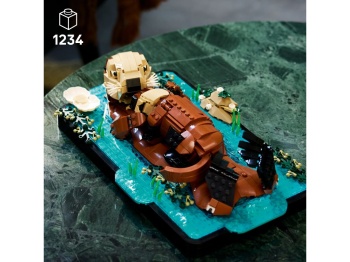 LEGO 21366 LEGO IDEAS Pływające wydry