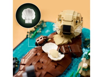 LEGO 21366 LEGO IDEAS Pływające wydry