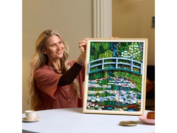 LEGO 31220 ART Claude Monet — Most nad stawem z liliami wodnymi