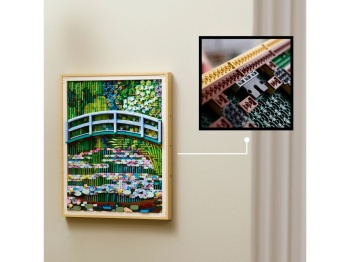 LEGO 31220 ART Claude Monet — Most nad stawem z liliami wodnymi