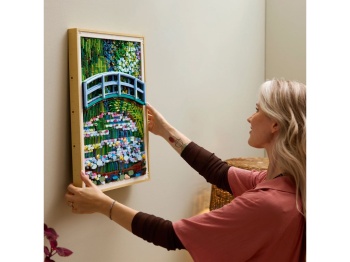 LEGO 31220 ART Claude Monet — Most nad stawem z liliami wodnymi