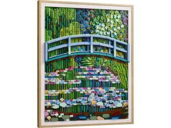 LEGO 31220 ART Claude Monet — Most nad stawem z liliami wodnymi