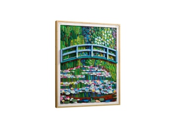 LEGO 31220 ART Claude Monet — Most nad stawem z liliami wodnymi
