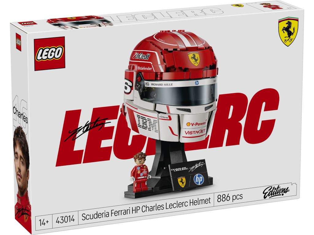 LEGO 43014 Editions Kask Charles Leclerc Scuderia Ferrari HP