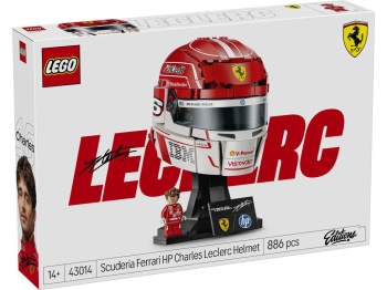 LEGO 43014 EDITIONS Kask Charles Leclerc Scuderia Ferrari HP