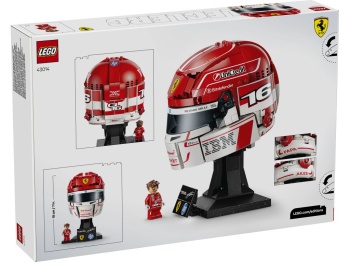 LEGO 43014 EDITIONS Kask Charles Leclerc Scuderia Ferrari HP