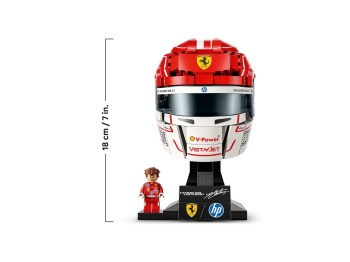 LEGO 43014 EDITIONS Kask Charles Leclerc Scuderia Ferrari HP