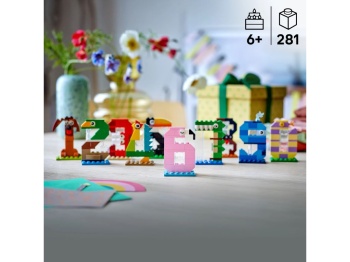 LEGO 40807 Iconic Urodzinowe cyferki