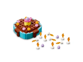 LEGO 40815 Iconic Tort na przyjęcie urodzinowe