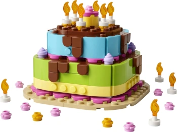 LEGO 40815 Iconic Tort na przyjęcie urodzinowe