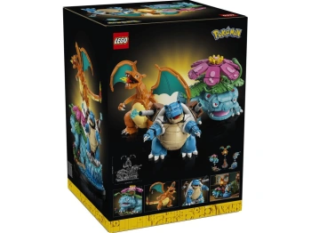 LEGO 72153 Pokémon Venusaur, Charizard i Blastoise