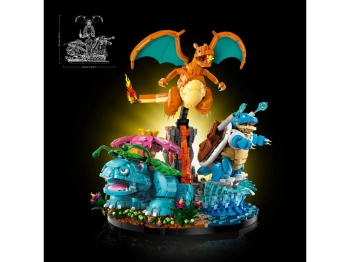 LEGO 72153 Pokémon Venusaur, Charizard i Blastoise