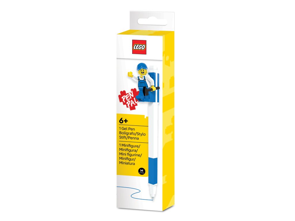 LEGO 53702 Classic Długopis żelowy LEGO 2.0 - Niebieski z Minifigurką