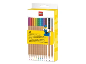 LEGO 53706 Classic  Zestaw 12 Kredek LEGO z Minifigurką