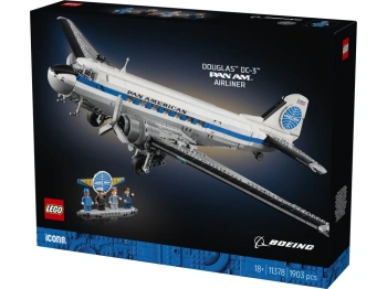 LEGO 11378 ICONS Samolot pasażerski Douglas DC-3 PAN AM