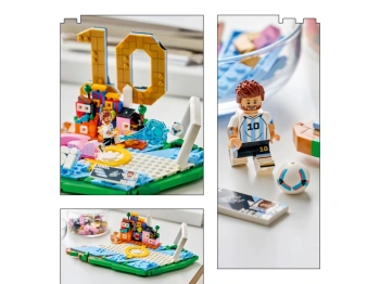 LEGO 43011 EDITIONS Lionel Messi — piłkarskie momenty