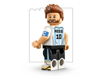 LEGO 43011 EDITIONS Lionel Messi — piłkarskie momenty