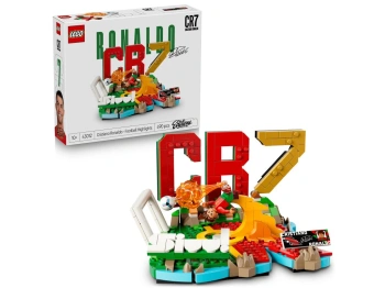 LEGO 43012 EDITIONS Cristiano Ronaldo — piłkarskie momenty