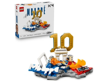 LEGO 43013 EDITIONS Kylian Mbappé — piłkarskie momenty