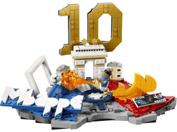 LEGO 43013 EDITIONS Kylian Mbappé — piłkarskie momenty