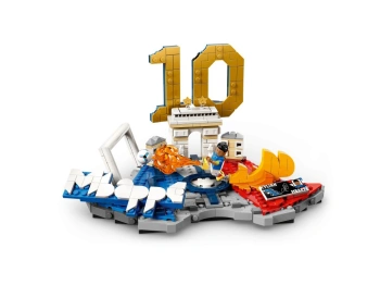 LEGO 43013 EDITIONS Kylian Mbappé — piłkarskie momenty