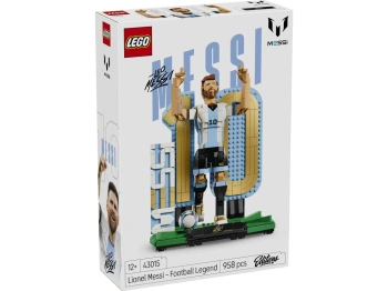 LEGO 43015 EDITIONS Lionel Messi — piłkarska legenda
