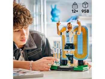 LEGO 43015 EDITIONS Lionel Messi — piłkarska legenda