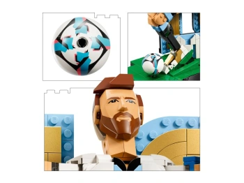 LEGO 43015 EDITIONS Lionel Messi — piłkarska legenda
