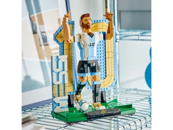 LEGO 43015 EDITIONS Lionel Messi — piłkarska legenda