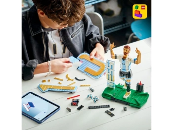 LEGO 43015 EDITIONS Lionel Messi — piłkarska legenda