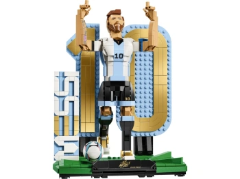 LEGO 43015 EDITIONS Lionel Messi — piłkarska legenda