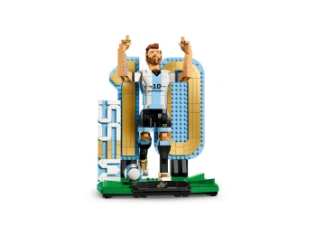 LEGO 43015 EDITIONS Lionel Messi — piłkarska legenda
