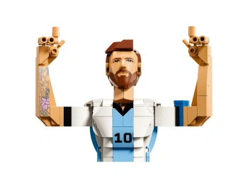 LEGO 43015 EDITIONS Lionel Messi — piłkarska legenda