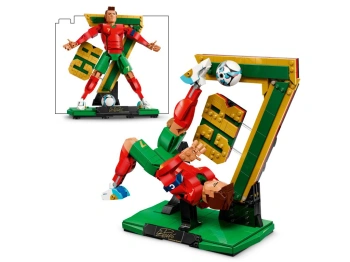 LEGO 43016 EDITIONS Cristiano Ronaldo — piłkarska legenda