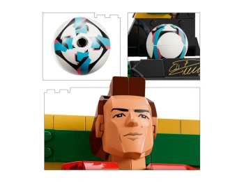 LEGO 43016 EDITIONS Cristiano Ronaldo — piłkarska legenda