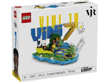 LEGO 43027 EDITIONS Vini Jr. — piłkarskie momenty