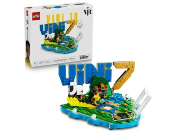 LEGO 43027 EDITIONS Vini Jr. — piłkarskie momenty